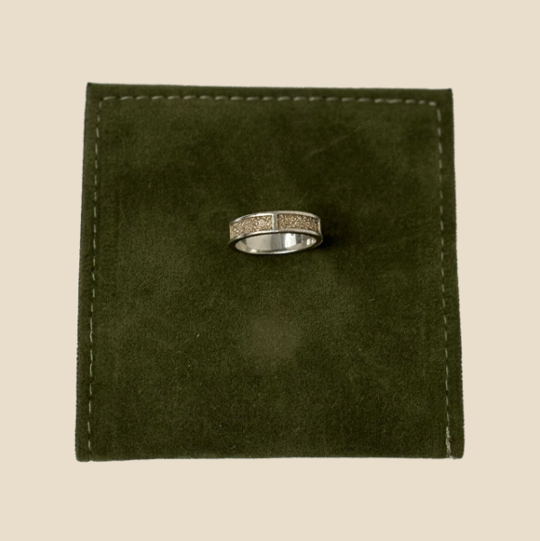Vintage Textured Band Ring